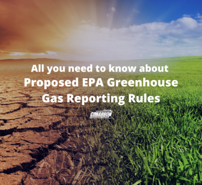 Proposed EPA Greenhouse Gas Reporting Rules