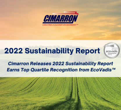 Cimarron Releases 2022 Sustainability Report & Earns Top Quartile Recognition from EcoVadis™